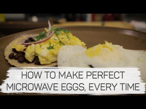 How to make perfect microwave eggs, every time