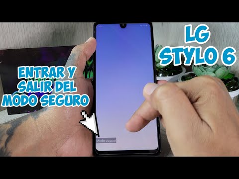 Entrar y Salir Del Modo Seguro LG Stylo 6/Como Quitar Aplicaciones Dañadas