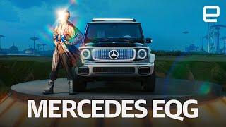 Mercedes-Benz EQG Electric Concept first look