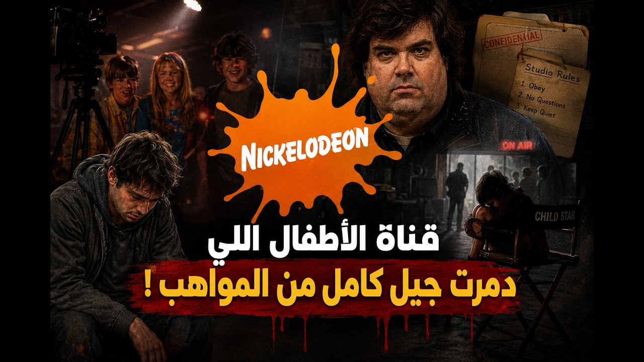 الجانب المظلم لقناة نيكولودين .. كشف أسرار نيكولوديون المظلمة وتدمير النجوم