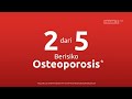 Anlene Gold 5X Risiko Osteoporosis TVC Edisi 2025 Iklan Indonesia 30 Sec