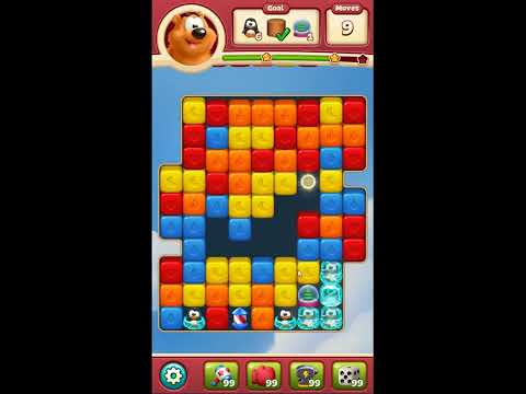 Toon Blast Level 7535 - NO BOOSTERS 🐻🐺🐱 | SKILLGAMING ✔️