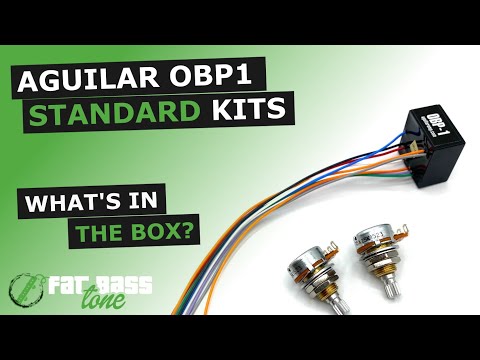 Aguilar OBP-1 Standard 2 Band Bass Preamp Kit - OBP-1TK (2 Single EQ Pots) image 3