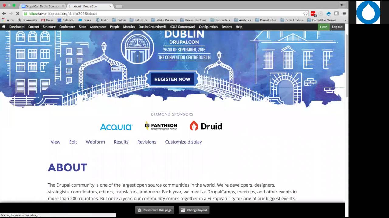 DrupalCon Dublin 2016
