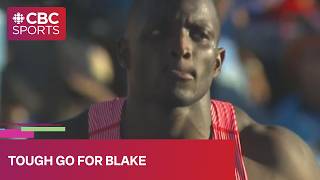 Jerome Blake pulls up injured, Canada drops 4x100m final in Gaborone | #CBCSports