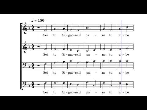 Sei tu signore il pane _ George Kyrbye