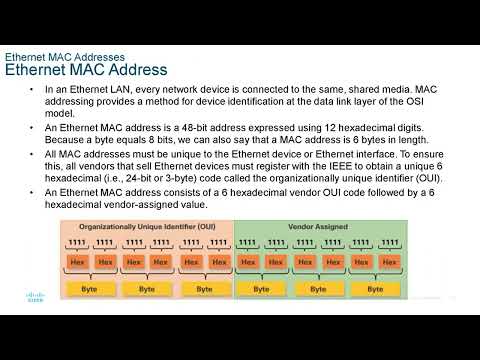 CCNA presentation - ITN - Module 7  - Ethernet Switching