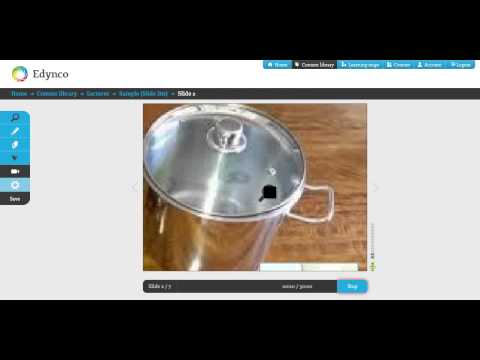 Recording a Micro lecture with Edynco