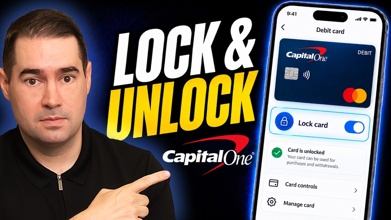 How to Lock and Unlock your Capital One Debit Card