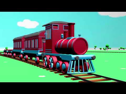 Trenul - cîntec & joc distractiv p/u copii ,,stop stația'' mp4