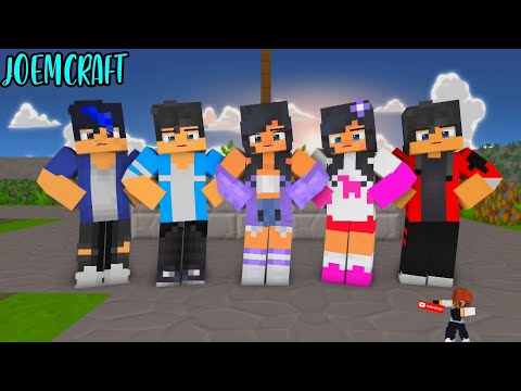 APHMAU KIDS FAMILY | WOMP WOMP MEME | DUN DUN DANCE | CHICKEN WINGS MEME - Minecraft Animation