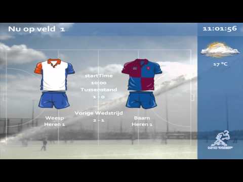 MHC Weesp Narrowcasting