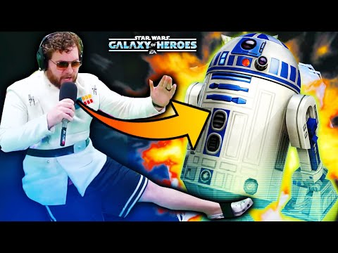 LEAVE ME ALONE, R2-D2!! Realtime Grand Arena Showdown - Galaxy of Heroes