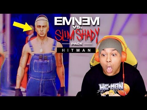 I HAVE TO KILL SLIM SHADY CAUSE EMINEM ASKED ME TO!! [HITMAN] [EMINEM DLC]