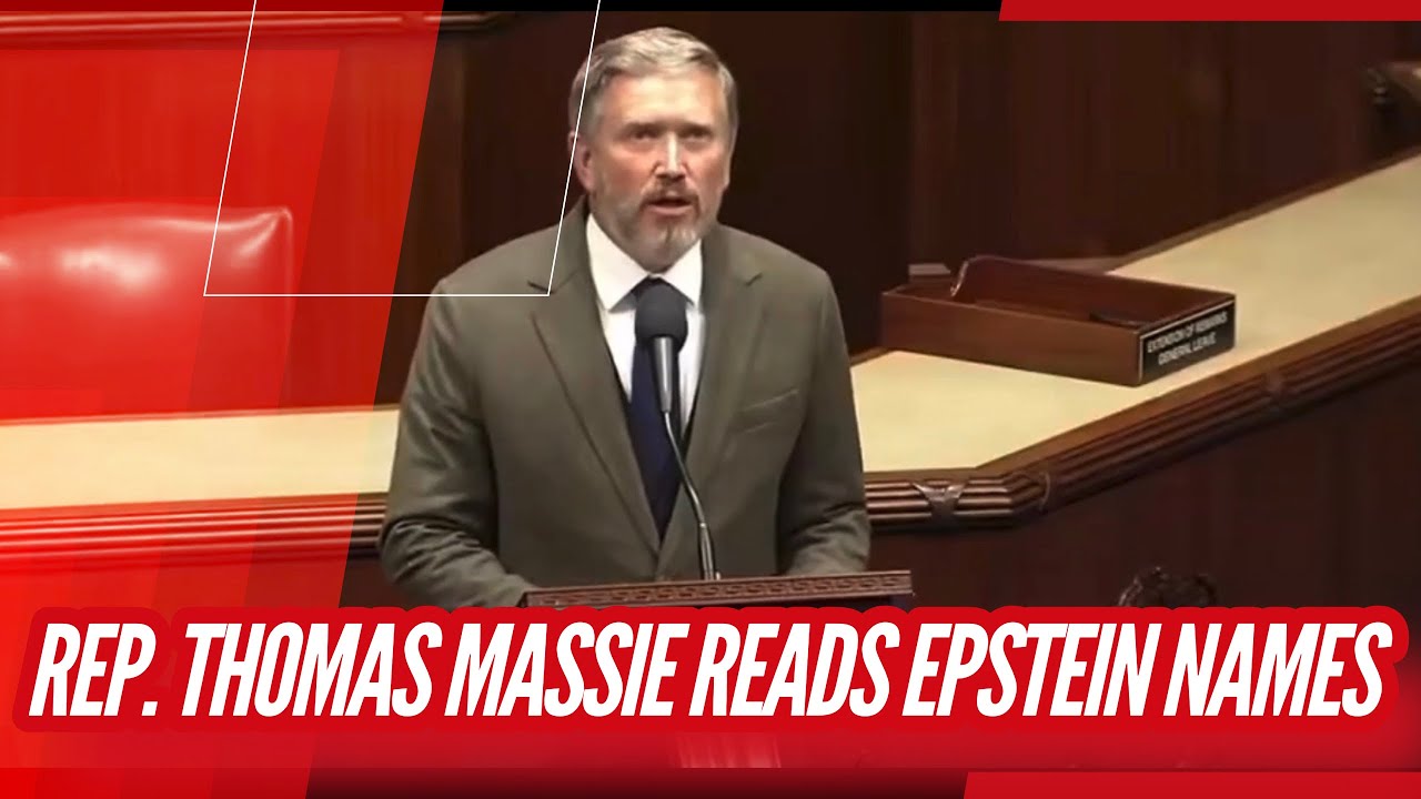 Video: Massie names Epstein associates on House floor, pushes Transparency Act II