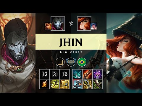 Jhin ADC vs Miss Fortune - BR Challenger Patch 25.15