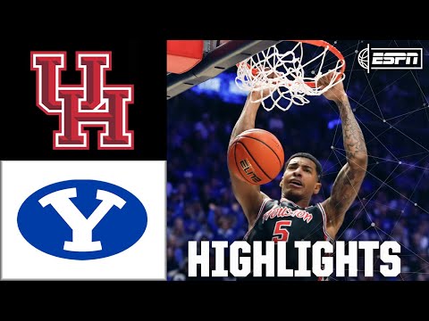 Houston Cougars vs. BYU Cougars | Full Game Highlights | ESPN College Basketball