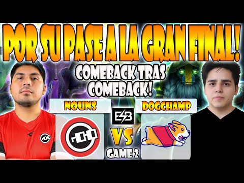 NOUNS VS DOGCHAMP BO3[GAME 2]SEMIFINAL-K1,GUNNAR,LELIS -MOOZ-QUALIFIER NA THE INTERNATIONAL 2023-ESB
