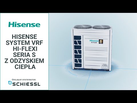 Hisense, System VRF Hi-FLEXi seria S z odzyskiem ciepła - zdjęcie