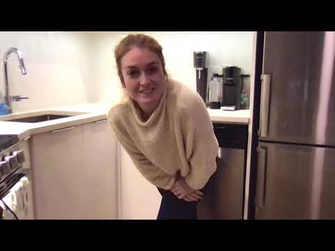 Simple QL (Quadratus Lumborum) Stretch for Low Back Pain Relief at your Kitchen Sink