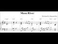 [Jazz Standard] 'Moon River' for solo piano