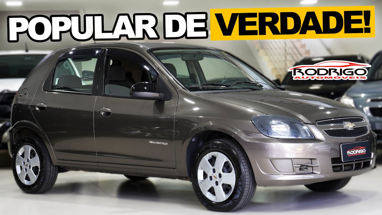 CELTA COMPLETO com BAIXA KM NA RODRIGO AUTOMÓVEIS! CARRO BOM E BARATO DA GM QUE VALE CADA CENTAVO!