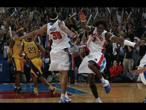 2004 NBA Eastern Conference Finals Game 6 Indiana Pacers at Detroit Pistons, June 1, 2004