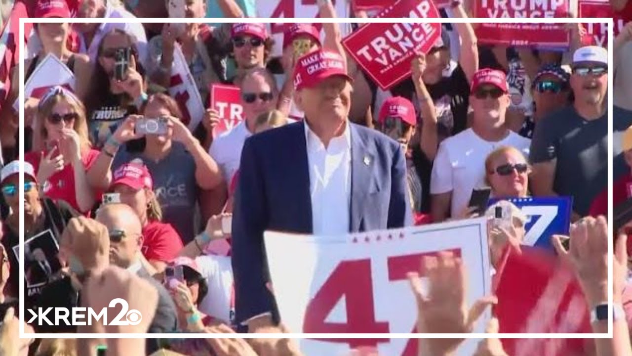 Former President Trump gains steam as VP Harris leads in several key states