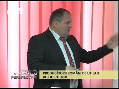 Realitati si Perspective 23 03 2014 Producatorii romani de utilaje au oferte noi partea 2