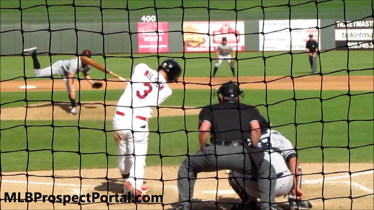 Adrian Sampson strikes out a batter - Arizona Fall League 2014