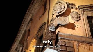 preview picture of video 'Viterbo di notte'