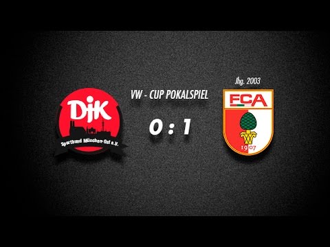 VW Cup Vorrundenspiel U12 DJK vs U13 FC Augsburg