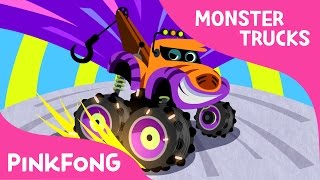 Monster Truck Team | Monster Trucks | Pinkfong Songs for Children