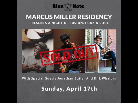 01 Detroit [partial] - Marcus Miller Live @ Blue Note NYC, 2nd Show, 2022-04-17