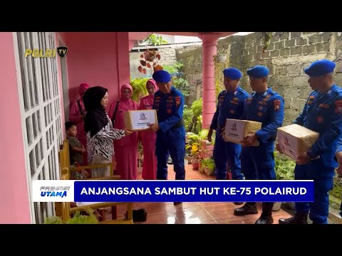 POLDA MALUT ANJANGSANA KEPADA PURNAWIRAWAN DAN WARAKAWURI SAMBUT HUT KE-75 POLAIRUD