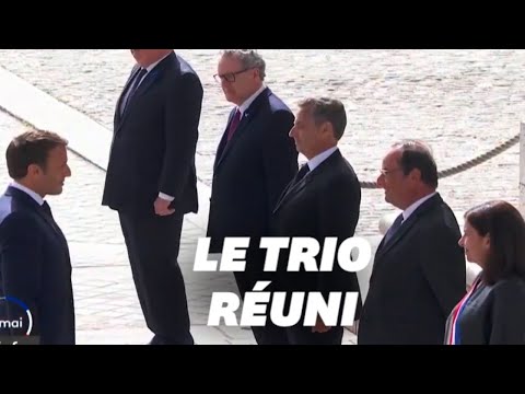 Coronavirus : Macron, Hollande et Sarkozy réunis pour un 8 mai à huit clos