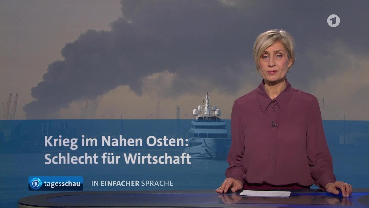 tagesschau in Einfacher Sprache 19:00 Uhr, 13.03.2026