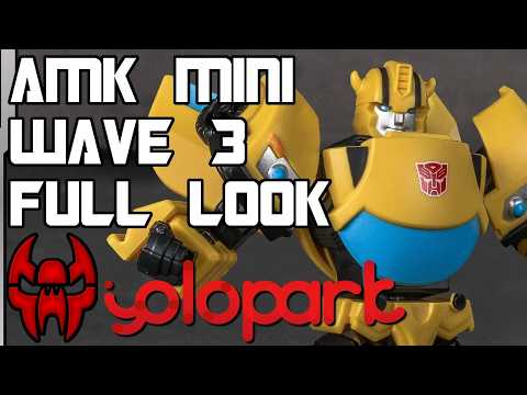 Yolopark Transformers AMK Mini Wave 3 Full In-Hand Look