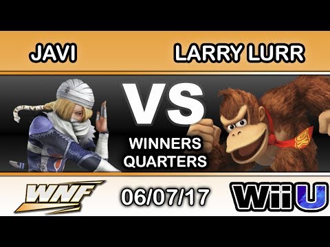 WNF 2.5 - HY | Javi (Cloud, Sheik) Vs. MSF | Larry Lurr (Donkey Kong) Winners Quarters - Smash Wii U