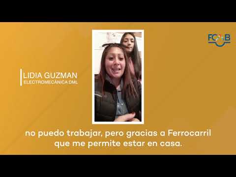 Saludo de Lidia Guzmán, trabajadora de FCAB en el Día del Padre