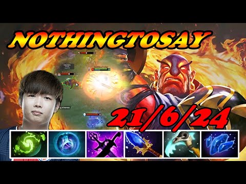 NothingToSay killing machine Ember Spirit diving build Agh Refresher | Giveaway | Pro Gameplay