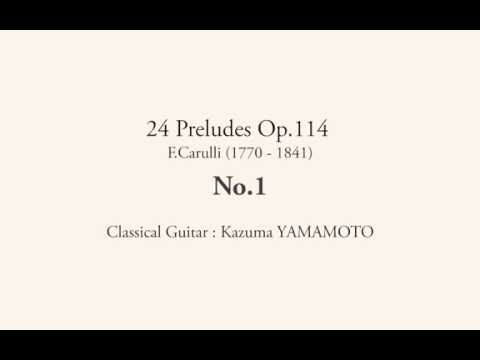 24 Preludes Op.114 No.1 F.Carulli