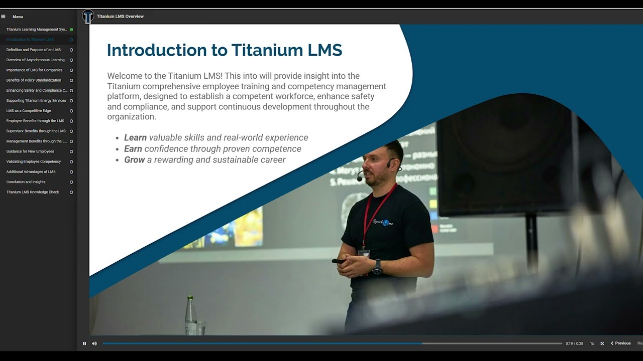 Titanium Learning Management System