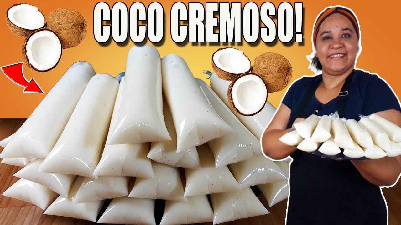 Geladinho de Coco Cremoso (FAÇA E VENDA MUITO!)