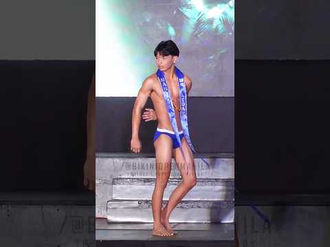 KURT REYES in Blue Bikini #ManilasFinestHunks 2024 Grand Finals #BikiniOpen #KurtReyes