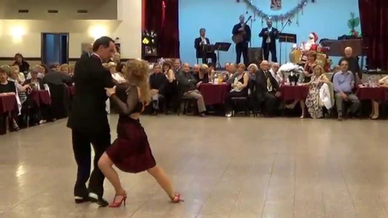 Quique Camargo y Mirta Milone Tango "Canaro En Paris" Juan D' Arienzo (14-12-14)