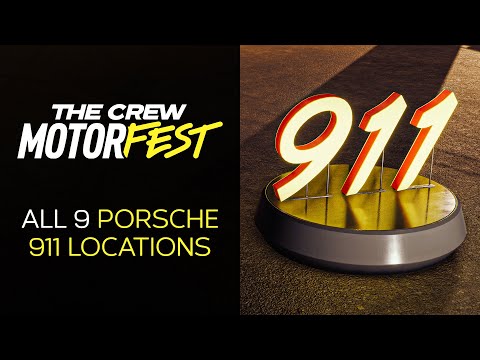 The Crew Motorfest - All 9 911 Collectible Locations ("911 Collection" Challenge)