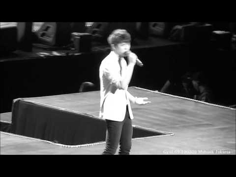 130309 Mubank Jakarta Woohyun - Dream High OST [Fancam]