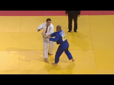 Varlam Liparteliani (GEO) vs  Aleksandr Marmeljuk (EST) -90kg Judo Grand Slam Paris 2015