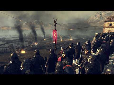 One Pro vs FOUR Noob Armies – Total War: Attila’s Craziest Siege